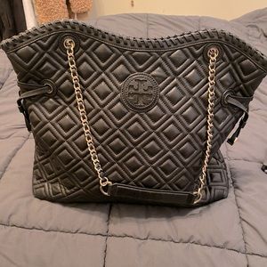 Tory Burch Quilted Fleming Bag - large